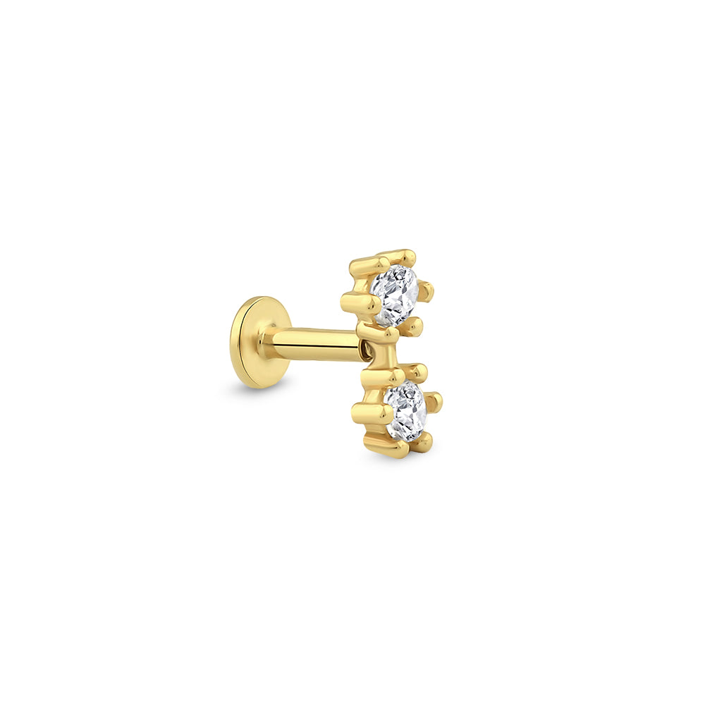 Piercing Wing de Oro 14K