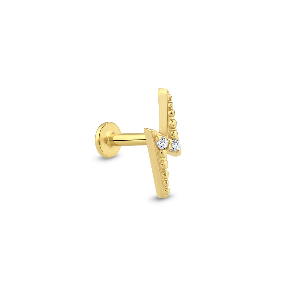 Piercing Wing de Oro 14K