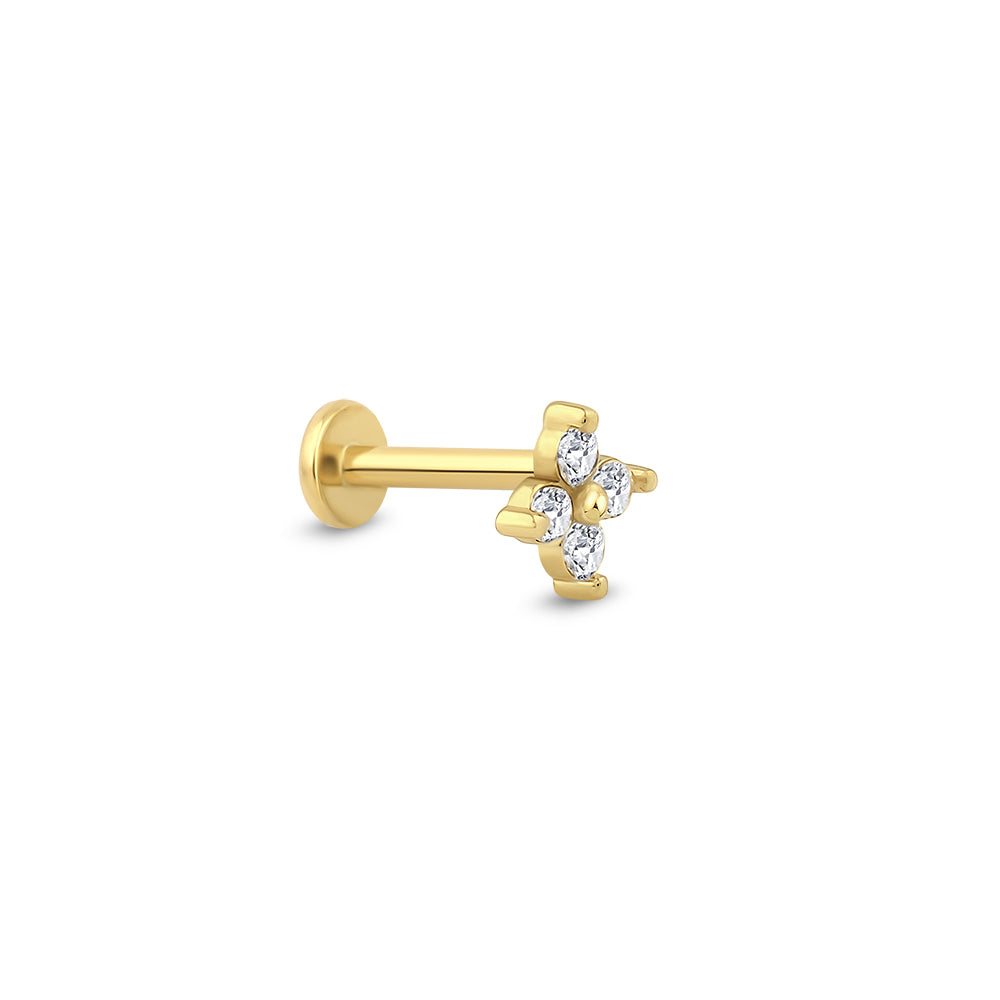 Piercing Wing de Oro 14K