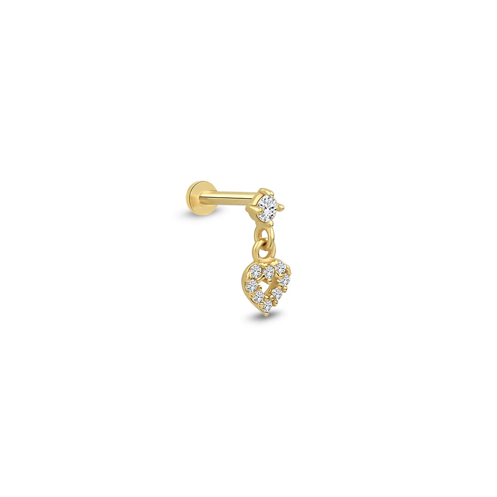 Piercing Wing de Oro 14K