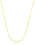 14K Gold Midi Lumina Disc Necklace