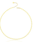 Collar Mini Lumina de oro de 14k