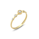 Anillo Claire de Oro de 14K