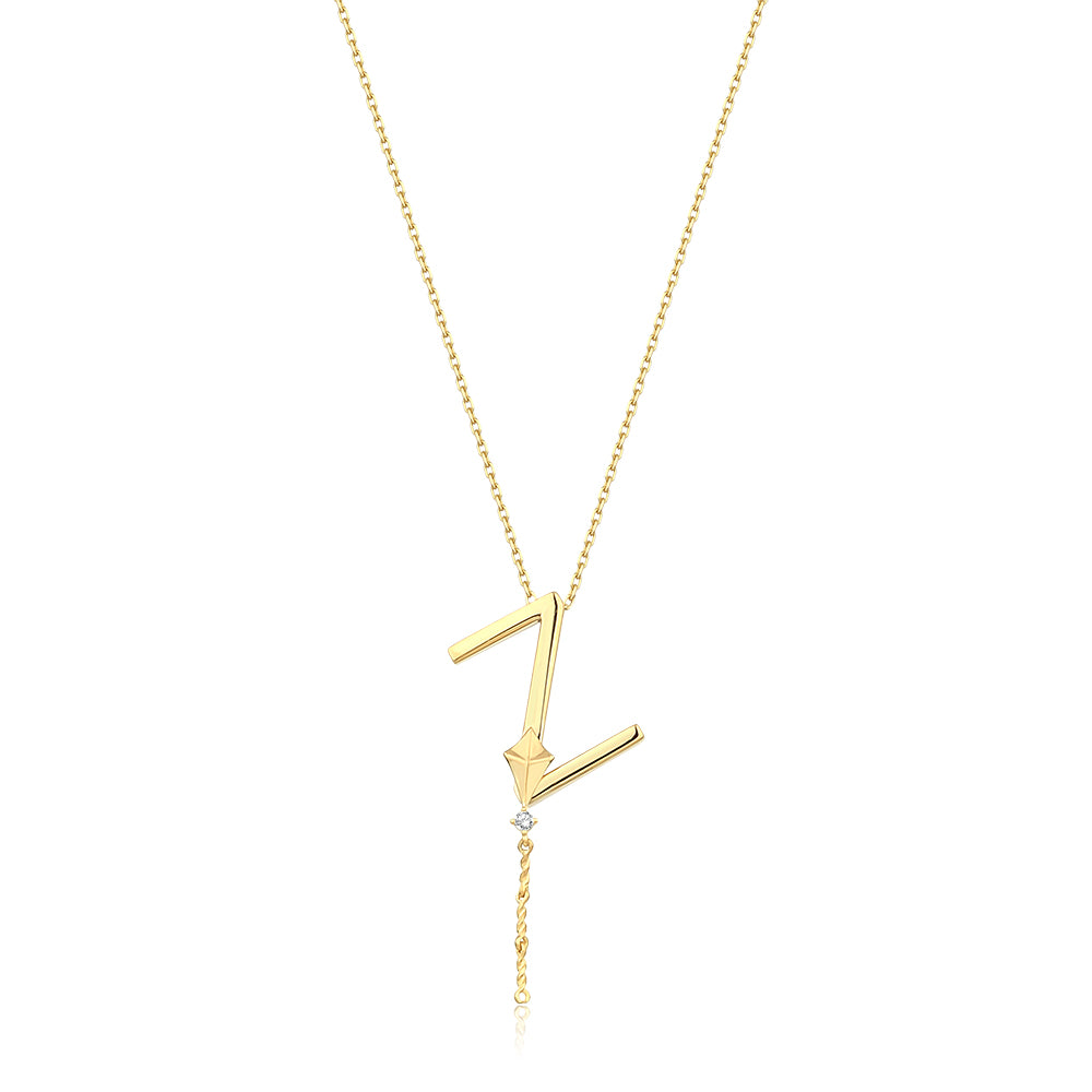 14K Gold Deniz Necklace (Customize)