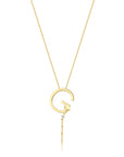 14K Gold Deniz Necklace (Customize)