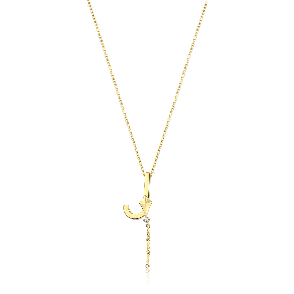 14K Gold Deniz Necklace (Customize)