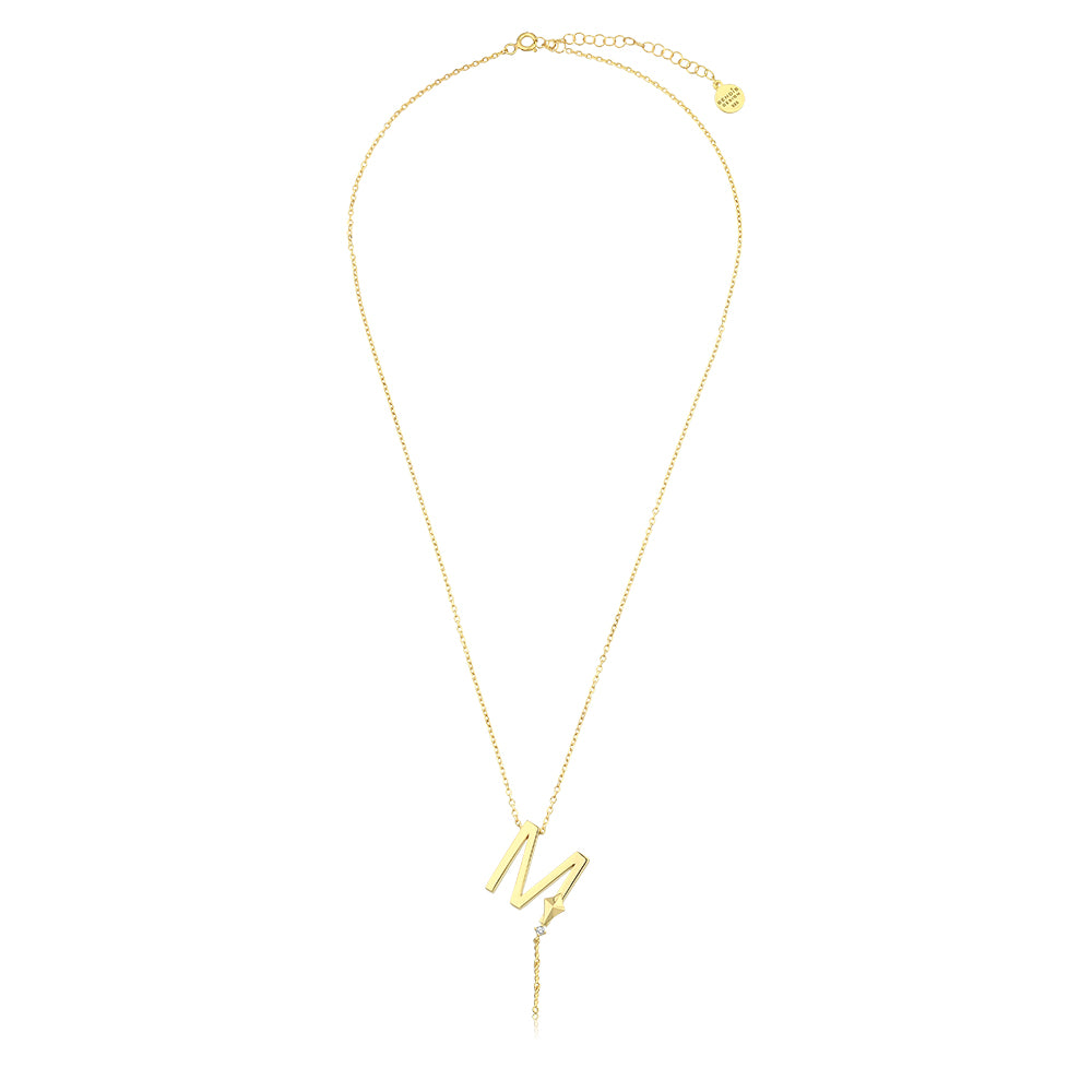 14K Gold Deniz Necklace (Customize)