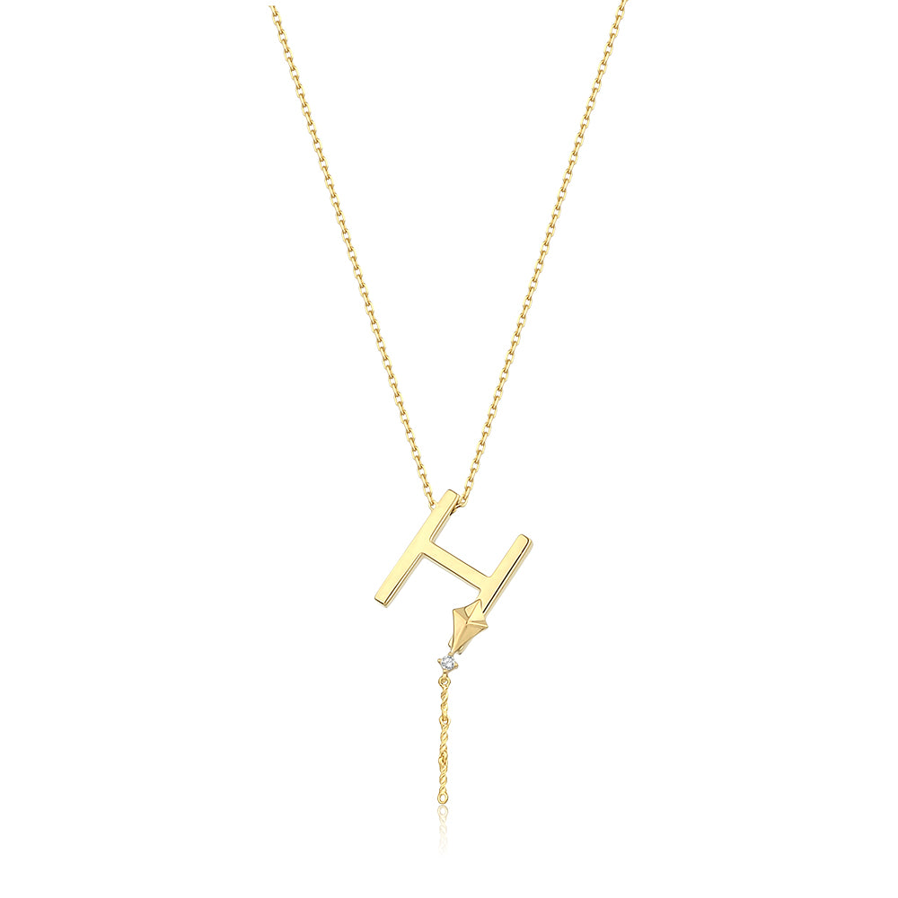 14K Gold Deniz Necklace (Customize)