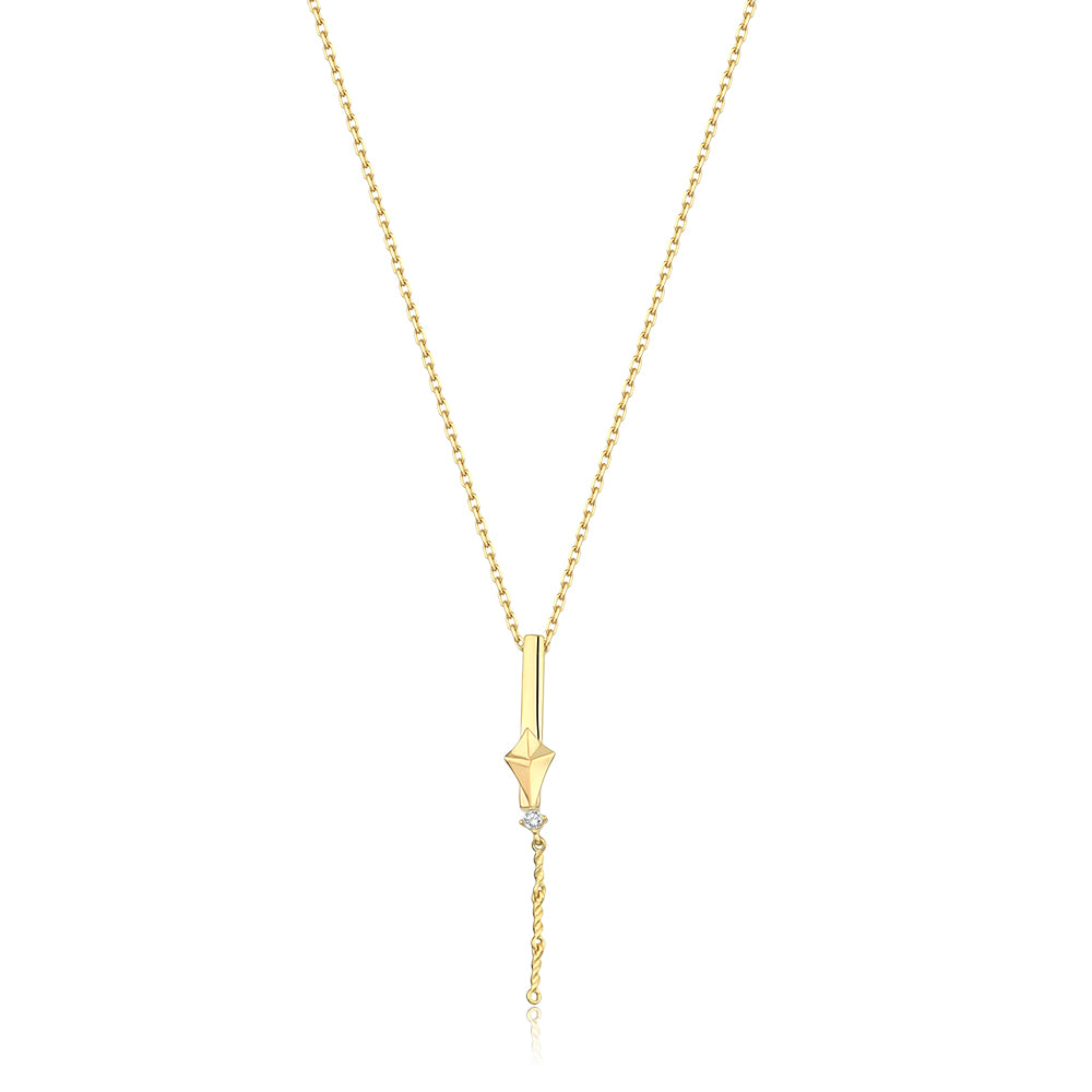 14K Gold Deniz Necklace (Customize)