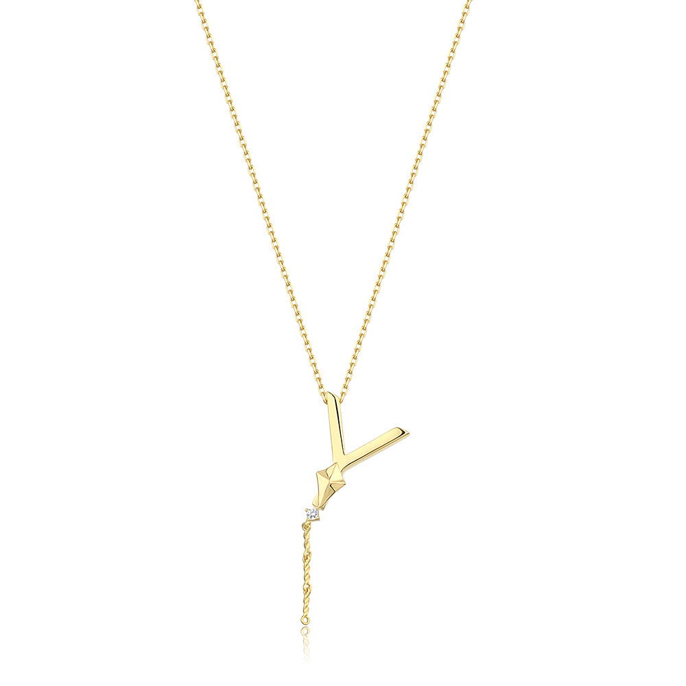 14K Gold Deniz Necklace (Customize)