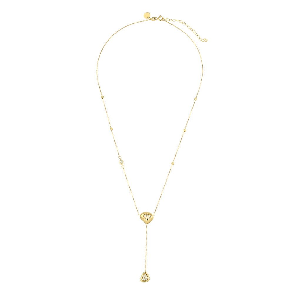 14K Gold Rise Necklace