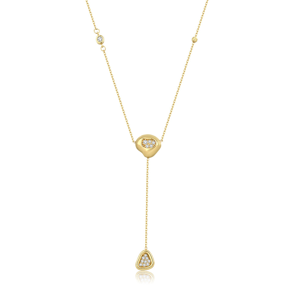 14K Gold Rise Necklace