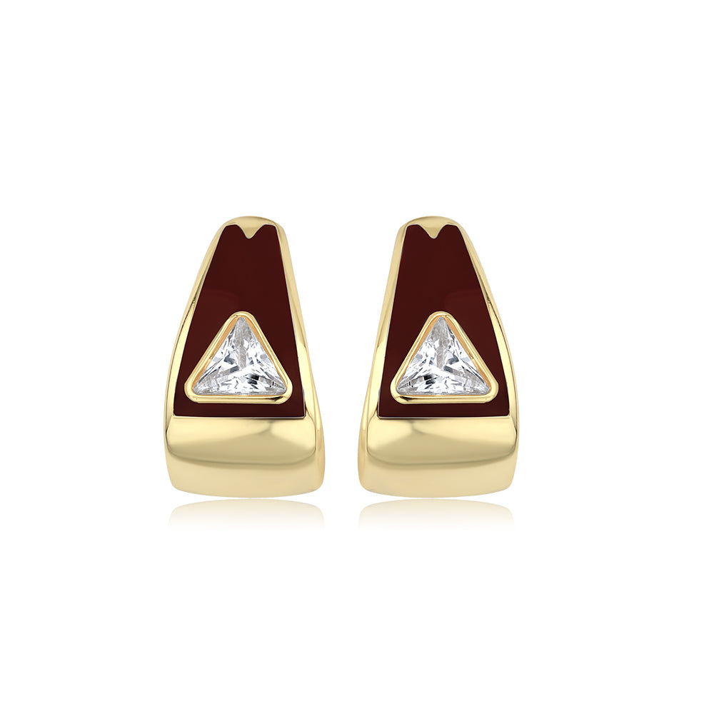 Diva Brown Earring