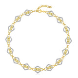 Elodie Yellow Crystal Necklace