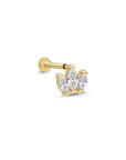 14K Gold Floris Piercing