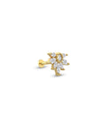14K Gold Bouquet Piercing