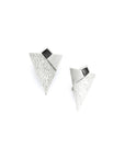 Enameled Triangle Earring