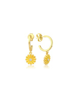 Pendiente Daisy Dicle de Oro 14K