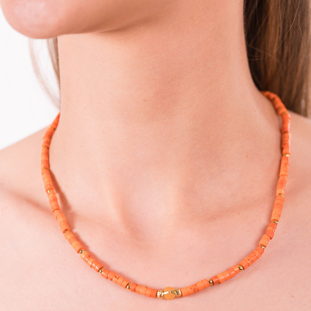 Collar Ámbar Brillante