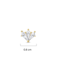 Piercing Glow de Oro 14K