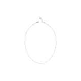 Collar sencillo en capas con espejo