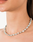 Sky Mist Silver Necklace