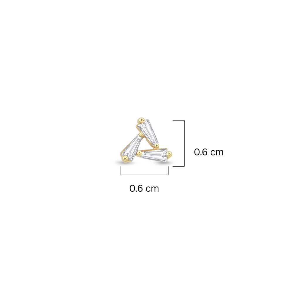 Piercing Loop de Oro 14K