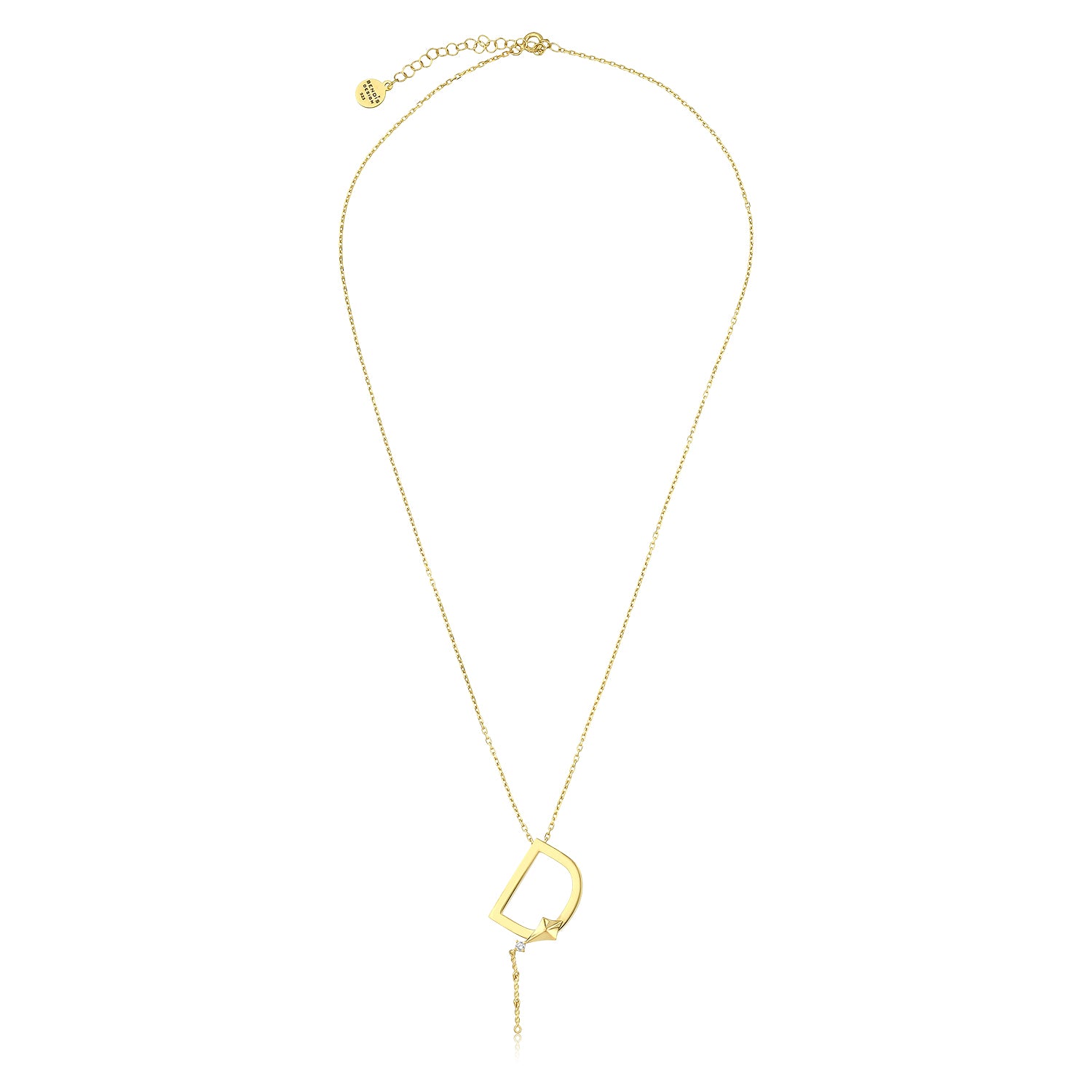 14K Gold Deniz Necklace (Customize)