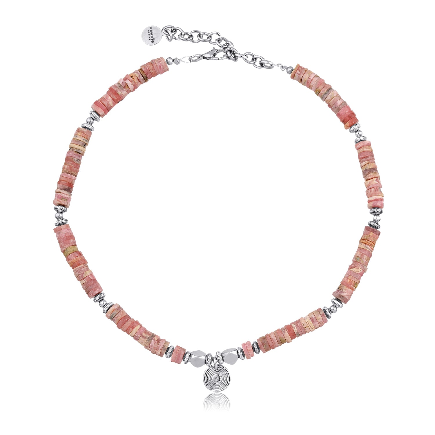 Collar de plata Blossom