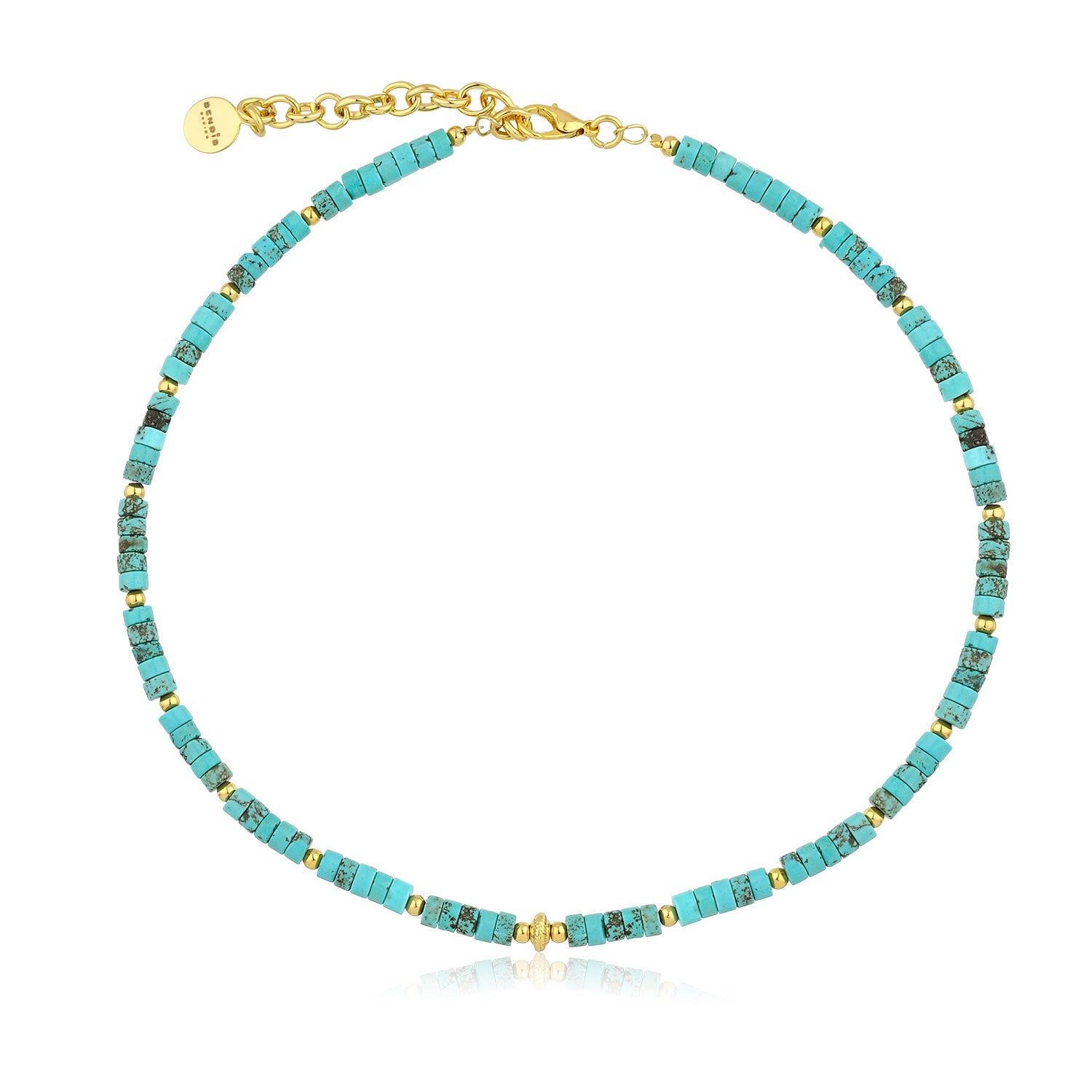 Collar de oro Icy Bloom