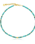 Collar de oro Icy Bloom