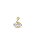 14K Gold Marquise Piercing