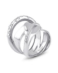 Crystal Maxi Nola Ring