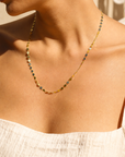 Collar Midi Lumina de oro de 14k