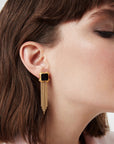 Enameled Earring