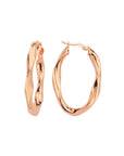 Oval Twirl Earring