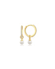 Pear Line Glow Earring