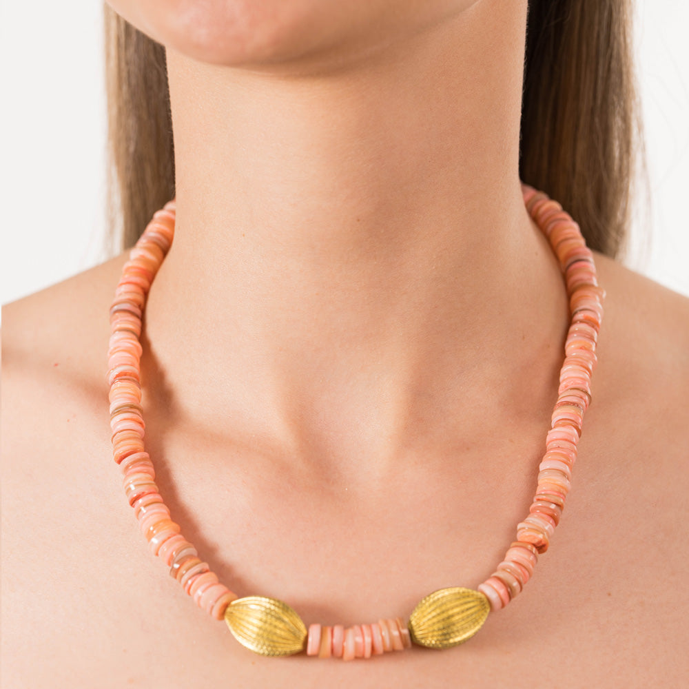 Pink Shellina Necklace