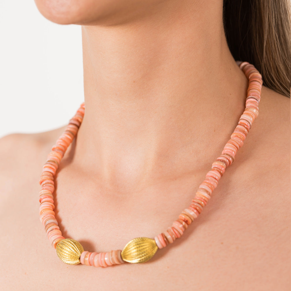 Pink Shellina Necklace