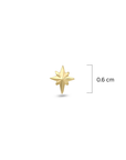 Piercing Polaris de Oro 14K