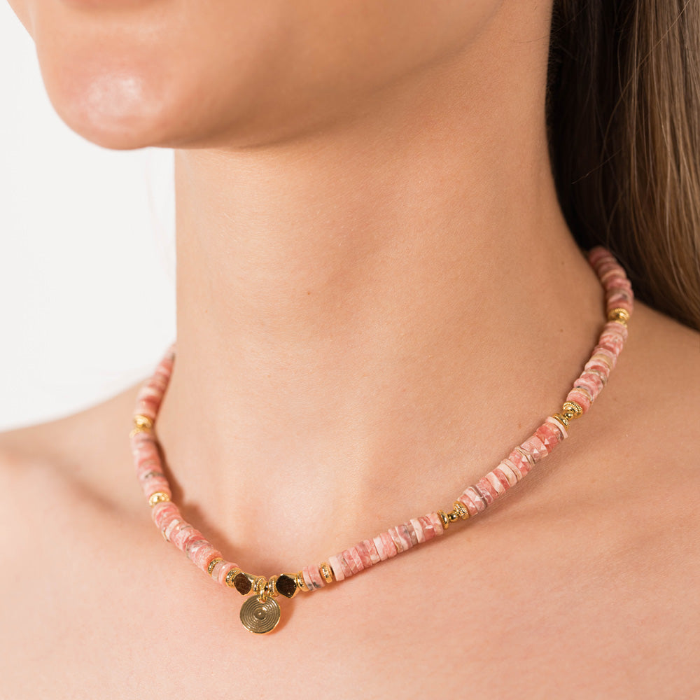 Collar de oro Blossom