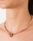 Collar de oro Blossom