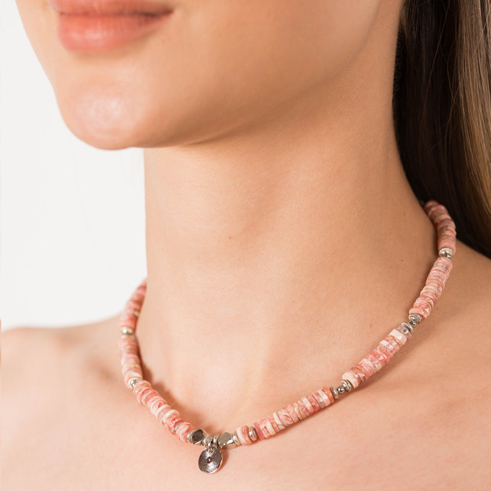 Collar de plata Blossom