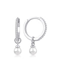 Pear Line Glow Earring