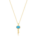 Mira Blue Necklace
