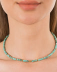 Collar de oro Icy Bloom