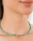 Collar de oro Icy Bloom