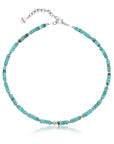 Icy Bloom Silver Necklace
