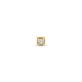 Piercing Solitario de Oro 14K