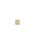 14K Gold Solitaire Piercing